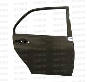 03-07 Mitsubishi Lancer EVO VIII/IX Seibon Doors, Rear (Carbon Fiber)