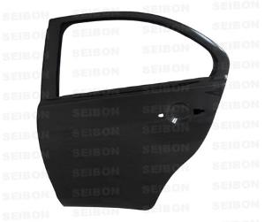 08-12 Mitsubishi Lancer EVO X Seibon Rear Doors (Carbon Fiber)