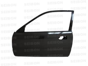 96-00 Honda Civic 2Dr (Off Road Use Only) Seibon OEM Style Doors (Carbon Fiber)