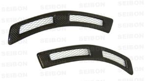 08-12 Mitsubishi Lancer EVO X Seibon Fender Ducts (Carbon Fiber)