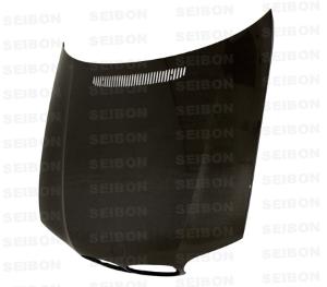 02-05 BMW 3 Series 2Dr (E46) LCI Seibon OEM Style Hood (Carbon Fiber)