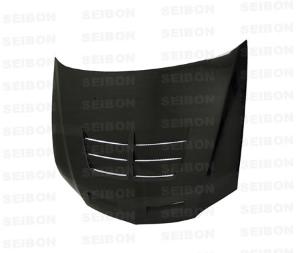 03-07 Mitsubishi Lancer EVO VIII/IX (CT9A) Seibon TSII Style Hood (Carbon Fiber)