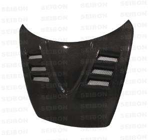 04-08 Mazda RX-8 (SE3P) Seibon TS Style Hood (Carbon Fiber)