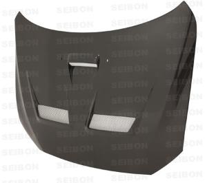 08-12 Mitsubishi Lancer EVO X (CZ24A) Seibon CW Style Hood (Carbon Fiber)