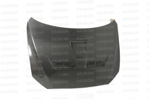 08-12 Mitsubishi Lancer EVO X (CZ24A) Seibon OEM Style Hood (Carbon Fiber)