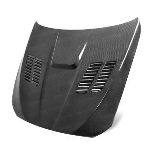 10-13 BMW 5 Series, 12-13 BMW M5 Series (F10), 12-13 BMW 5 Series, 10-13 BMW M5 Series (F10) Seibon GTR Style Hood (Carbon Fiber)