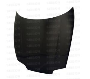 93-98 Toyota Supra (JZA80L) Seibon OEM Style Hood (Carbon Fiber)