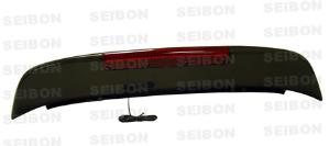 92-95 Honda Civic HB Seibon Rear Spoiler w/LED (Carbon Fiber)