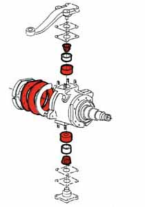 65-90 Land Cruiser, SW 4WD SPC 1.20° Sleeve