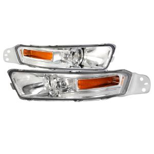 05-09 FORD MUSTANG BUMPER LIGHTS CHROME Spec D Bumper Lights (Chrome Housing)