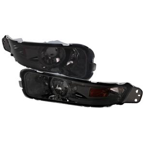 05-09 FORD MUSTANG BUMPER LIGHTS SMOKE Spec D Bumper Lights (Black Housing with Smoke)