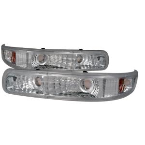 99-02 Chevrolet SILVERADO BUMPER LIGHTS CHROME, 00-06 Chevrolet TAHOE BUMPER LIGHTS CHROME, 00-06 Chevrolet SUBURBAN BUMPER LIGHTS CHROME Spec D Bumper Lights (Chrome)