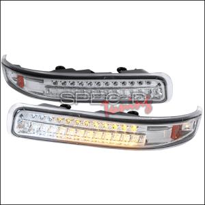 1999-2002 Chevy Silverado, 2000-2006 Chevy Tahoe, 2000-2006 Chevy Suburban 1500/2500 Spec D LED Bumper Lights