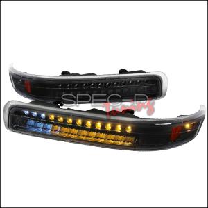 1999-2002 Chevy Silverado, 2000-2006 Chevy Tahoe, 2000-2006 Chevy Suburban 1500/2500 Spec D LED Bumper Lights