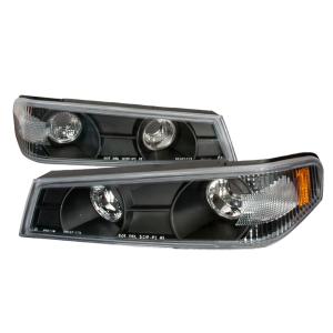 04-12 Chevrolet COLORADO CORNER LIGHTS BLACK, 04-12 GMC CANYON CORNER LIGHTS BLACK Spec D Corner Lights (Black)