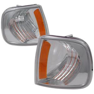 97-03 FORD F150 CORNER LIGHTS CHROME Spec D Corner Lights (Chrome)