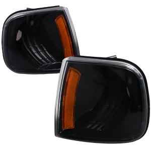 97-03 FORD F150 CORNER LIGHTS BLACK Spec D Corner Lights (Black)