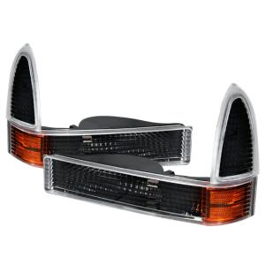 99-05 FORD F250/F350 CORNER LIGHTS BLACK Spec D Corner Lights (Black)