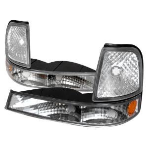 98-01 FORD RANGER CORNER LIGHTS CHROME Spec D Corner Lights (Chrome)