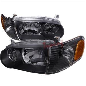 2001-2002 Toyota Corolla Models Only Spec D Euro Headlights + Corner Lights