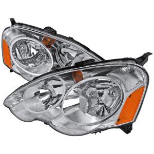 02-04 ACURA RSX 02-04 ACURA RSX HEADLIGHTS CHROME Spec D Euro Headlights (Chrome)