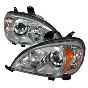 98-01 MERCEDES W163 ML PROJECTOR HEADLIGHTS CHROME Spec D Halo Projector Headlights (Chrome)