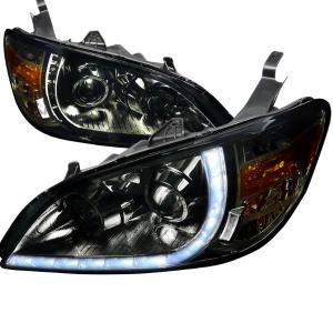 04-05 HONDA CIVIC R8 STYLE PROJECTOR HEADLIGHT SMOKE Spec D R8 Style Projector Headlights (/Smoke)