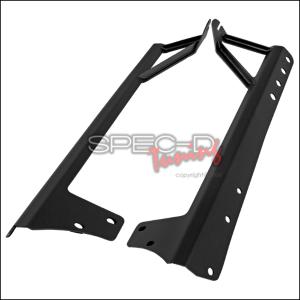 2007-2014 Jeep Wrangler JK Models Only Spec D Windshield Light Mounting Brackets