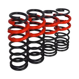 92-00 HONDA CIVIC LOWERING SPRINGS:  BLACK Spec D Lowering Springs (Black/Red)