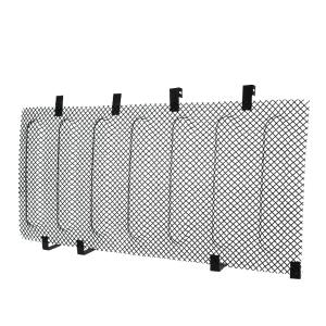 07-14 JEEP WRANGLER MESH GRILLE INSERT - BLACK STAINLESS STEEL Spec D Mesh Guard Grille Insert - 1PC 