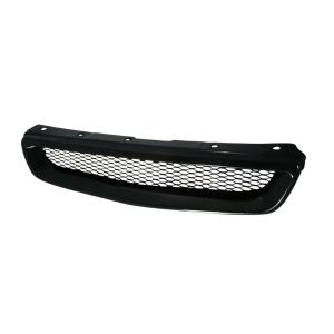 96-98 HONDA CIVIC FRONT HOOD GRILL  TYPE R Spec D Type R Front Grille (Black)