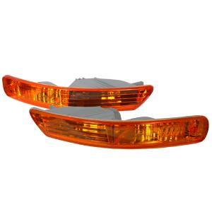 98-01 ACURA INTEGRA BUMPER LIGHTS AMBER Spec D Bumper Lights (Clear/Amber)