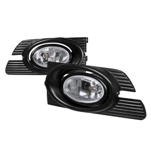 01-02 HONDA ACCORD 4 DOOR OEM FOG LIGHTS CLEAR Spec D Fog Lights - OEM Style, Clear Color