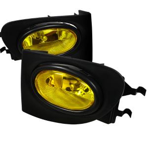 03-05 HONDA CIVIC Si 3 DOOR FOGLIGHTS YELLOW LENS Spec D Fog Lights (Amber)