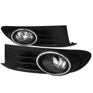 10-14 VOLKSWAGEN JETTA OEM FOGLIGHTS CLEAR Spec D Fog Lights - OEM Style, Clear Color