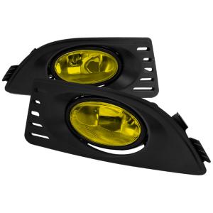 05-06 ACURA RSX OEM STYLE FOG LIGHTS YELLOW Spec D Fog Lights - OEM Style, Yellow Color