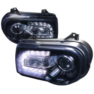 05-10 CHRYSLER 300C PROJECTOR HEADLIGHT - GLOSSY BLACK Spec D Projector Headlights (Glossed Black)