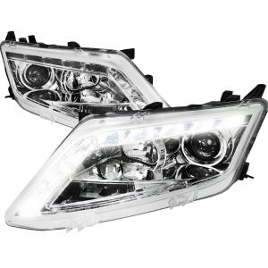 10-12 Ford Fusion Spec D Projector Headlights (Chrome)