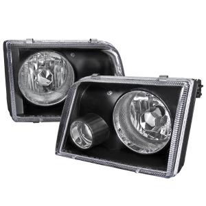 93-97 FORD RANGER PROJECTOR LIGHTS  BLACK Spec D Projector Headlights (Black)