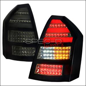 2005-2007 Chrysler 300c Models Only Spec D Smoked LED Tail Lights