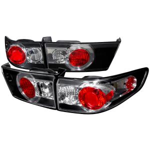 03-05 HONDA ACCORD ALTEZZA TAIL LIGHT BLACK Spec D Altezza Tail Lights (Black)