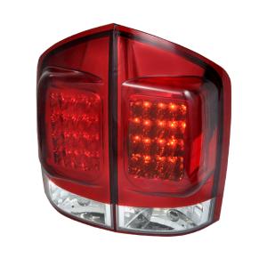 05-12 NISSAN ARMADA LED TAIL LIGHTS RED Spec D LED Tail Lights (Red)