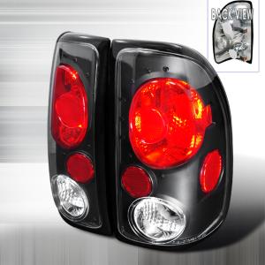 97-04 DODGE DAKOTA ALTEZZA TAIL LIGHTS BLACK Spec D Altezza Tail Lights (Black)