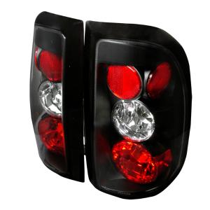 97-04 DODGE DAKOTA ALTEZZA TAIL LIGHT BLACK Spec D Altezza Tail Lights (Black)