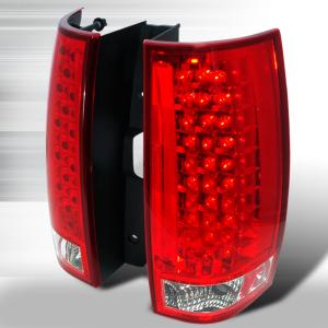 07-10 Chevrolet/GMC DENALI/TAHOE LED TAIL LIGHTS CHROME Spec D LED Tail Lights (Chrome)