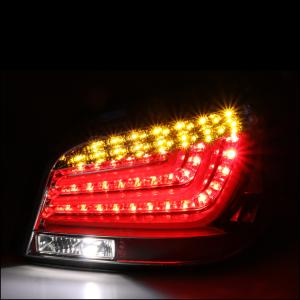 2004-2007 BMW E60 5-Series 4 Door Models Only (Do Not Fit Wagon Series Models) Spec D Clear LED Tail Lights