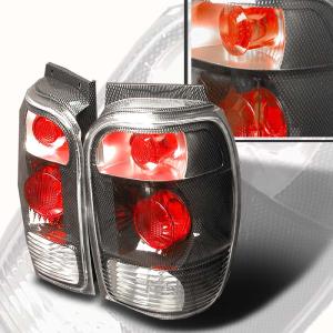 98-01 FORD EXPLORER ALTEZZA TAIL LIGHTS CHROME Spec D Altezza Tail Lights (Chrome)