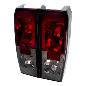 05-10 HUMMER H3 ALTEZZA TAIL LIGHT RED SMOKE Spec D Altezza Tail Lights (Red/Smoke)