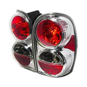 02-04 JEEP LIBERTY ALTEZZA TAIL LIGHTS CHROME Spec D Altezza Tail Lights (Chrome)