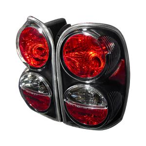 02-04 JEEP LIBERTY ALTEZZA TAIL LIGHTS BLACK Spec D Altezza Tail Lights (Black)